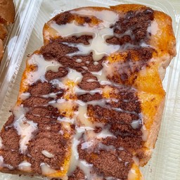 ปังปิ้งเนยไมโลราดนม