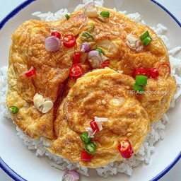 กะเพราไข่ข้น ตามสั่ง