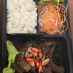 ข้าวกุ้งดองซีอิ๊ว