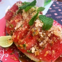 ตำแตงโมน้ำปลา