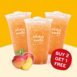 2 แถม 1 ชาพีชเย็น ขนาด 22 ออนซ์