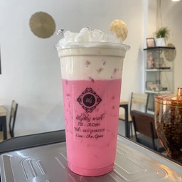 นมชมพู ลาเต้