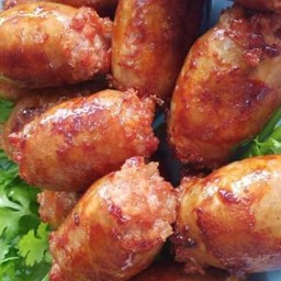 5ลูก50 ไส้กรอกอีสานย่าง