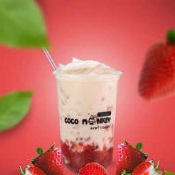 มะพร้าวนมสดสตรอเบอรี่