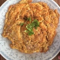 ไข่เจียวหมูสับ(ราดข้าว)