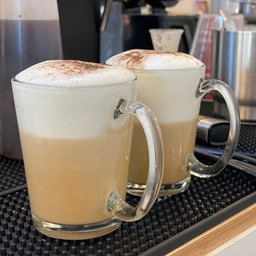 คาปูชิโน่ร้อน