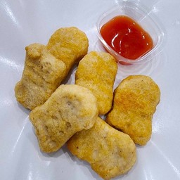 นักเก็ตไก่ 6 ชิ้น - หอม นุ่ม อร่อย พรีเมี่ยม ( ขายดี ) - แนะนำ!