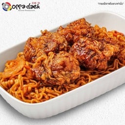 [Promotion] ลด 40% มาม่าเผ็ด Oppa so hot + ไก่ทอด 119 บาท จาก 199 บาท