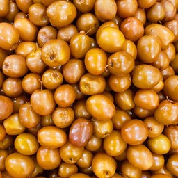 พุธทราดองพร้อมเกลือเค็มและกะปิ