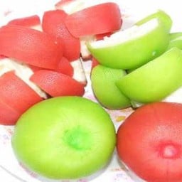 ยำมะม่วงปลากรอบ&ผลไม้สด