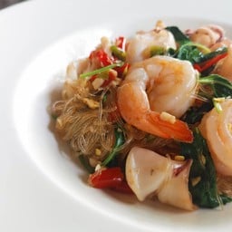 วุ้นเส้นผัดพริกเกลือ