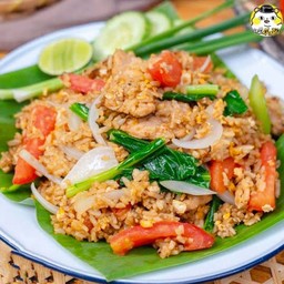 ข้าวผัดรถไฟโบราณ (เลือกเนื้อสัตว์)