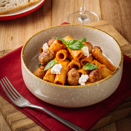 Italian Pork Meatball Pink Sauce