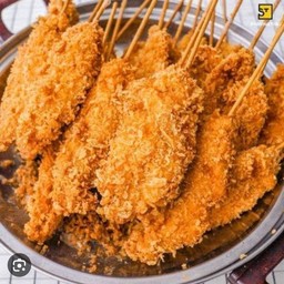 ไก่ชุบเกล็ดขนมปังทอด