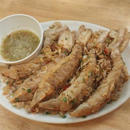 คั่วพริกเกลือกั้ง(กับข้าว)
