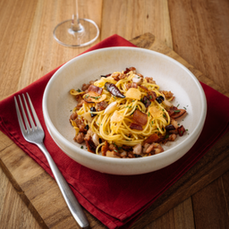 Aglio e Olio (Italian Sausage & Smoked Bacon)