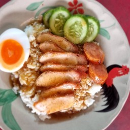 ข้าวหมูย่าง