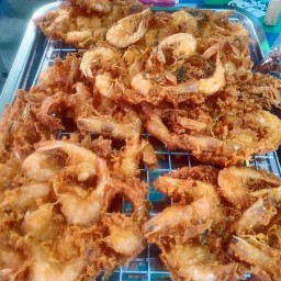 ร้านกุ้งทอด ผักทอด