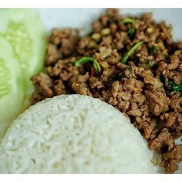 ข้าวกะเพราหมู