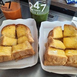 ปังเนย น้ำผึ้ง2แผ่น