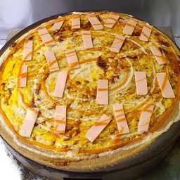 ไข่+พริกเผา+แฮม