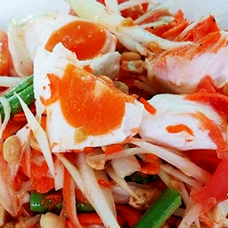 ตำไทย-ไข่เค็ม