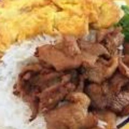 ข้าว หมูทอดชวนเชย