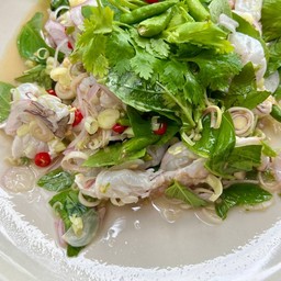 กุ้งพล่า