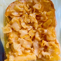 ปังปิ้งเนยคอนเฟลกราดนม