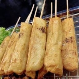 สำราญทะเลสดหมึกย่าง น้ำจิ้มซีฟู๊ดรสเด็ด