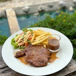 สเต็กสันคอหมู