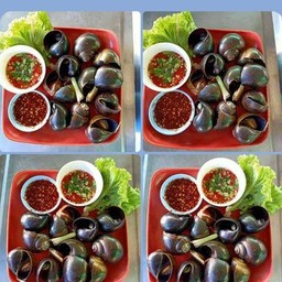 หอยโข่งลวกจิ้ม