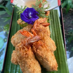 กุ้งทอดตัวอ้วน