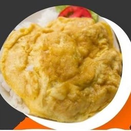 ข้าวราด_ไข่เจียว