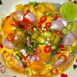ข้าวไข่ข้นปลากระป๋อง
