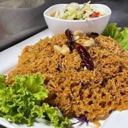 ยำปลาดุกฟู