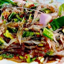 ยำกุ้งเต้น (ใส่ปลาร้า)
