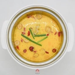 ซุปกระดูกหมูทองคำ + ชุดพร้อมทาน (ต้มให้)