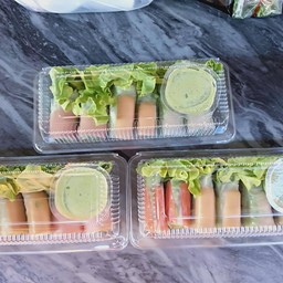 สลัดโรลปูอัด 6 ชิ้น