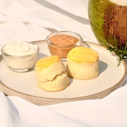 Duo Scone Set with 2 sauces