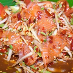 ตำแซลมอน