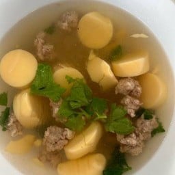 ต้มจืดเต้าหู้หมูสับ
