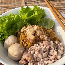 โซ้ยหมี่ - บะหมี่เหลืองคลุก