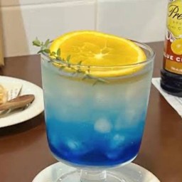 Blue Curacao Lemon SODA