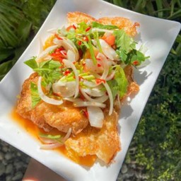 ยำไข่ดาว