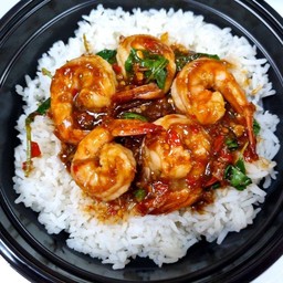 ข้าวพริกแกงกุ้ง