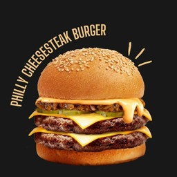 Philly Cheesesteak Burger