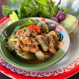 ซุปมะเขือเห็ดฟาง