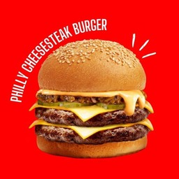 Philly Cheesesteak Burger