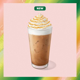 Iced French Vanilla Mille-Feuille Oatmilk Latte